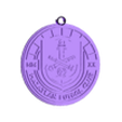 Mazatlan.stl Mazatlan Shield Key Ring