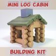Screenshot_20240219-180155_CapCut.jpg Miniature Desktop Log Cabin Building Kit *ALL PARTS INCLUDED* Classic Novelty Toy