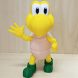 Capture d’écran 2018-04-20 à 12.26.43.png Fichier STL gratuit Koopa troopa green (Greeting pose) from Mario games - Multi-color・Objet imprimable en 3D à télécharger
