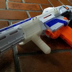 20170105_151020.jpg Free STL file Retaliator Pump Handle・3D printer design to download