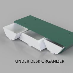 UNDER-DESK-ORGANIZER-PRINCIPAL.jpg Fichier STL Bloc-tiroirs sous le bureau・Design pour imprimante 3D à télécharger