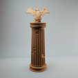 cat-familiar-on-pillar3FS.png Flying Cat on Pillar DND miniature - Pre Supported