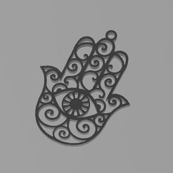 mano fatima 1.png Fichier STL main de fatigue・Modèle à imprimer en 3D à télécharger