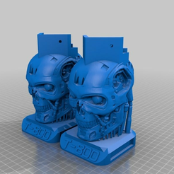 59826f3053b09bd0c81ab31f64c9f6a9.png Archivo STL gratuito TronXY X5S Terminator T-800 Piernas・Objeto para descargar e imprimir en 3D