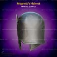 4.jpg Magneto Helmet From Marvel Comics - Fan Art 3D print model