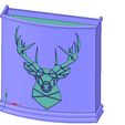 umbr_hold_v02-04.jpg Umbrella wall mount Holder  for real 3D printing and cnc