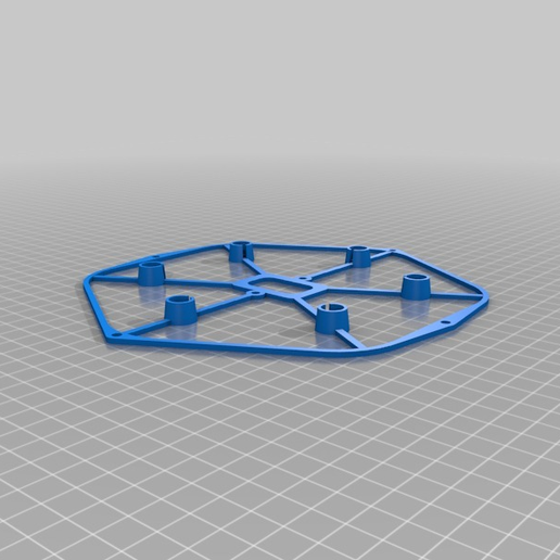 Free 3D file Micro Hexcopter Frame 🖼️ ・3D print object to download・Cults