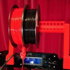 STL file Filament dispenser spool holder Bambulab RS-CONCEPTS 🪢・3D printer  model to download・Cults