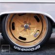 a2.jpg Download file Hot Rod Bonneville style Wheel with Tire Front and Rear • 3D printable object, BlackBox