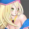 24.jpg DARK MAGICIAN GIRL YU GI OH ANIME CUTE GIRL CHARACTER 3D PRINT