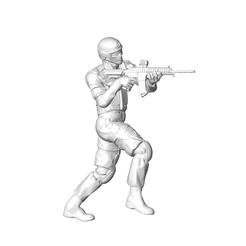 police-figure.png Archivo OBJ figura policial・Diseño de impresión en 3D para descargar