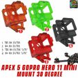 Apex-Gopro-Hero-11-Mini-30-Degree-2.jpg Apex 5 Inch / Apex HD / Apex DC Gopro Hero 11 Mini Mount 30 Degree