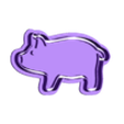 Cortante CERDITO.stl режущий поросенок