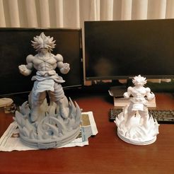 3D file Broly SSJ5 Fan made 🦸・3D printing model to download・Cults