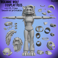 RoxanneWolf.png Five Night At Freddy's Glamrock Roxanne Wolf Cosplay Files For Cosplay