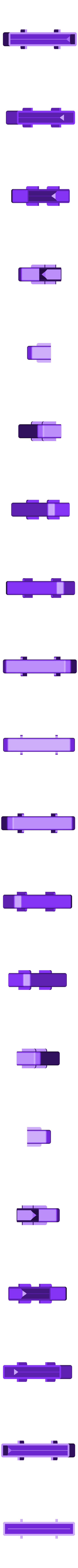 Magazin_Schlitten.stl Nerf Magazine with 3D printed spring