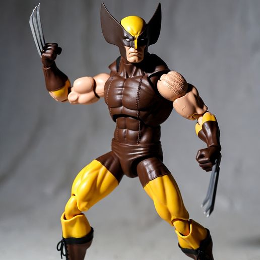 Wolverine Action Toy Figure masked 2
