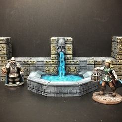 f0b6e76d19719198a19462723a4864cc_preview_featured.jpg STL-Datei ScatterBlocks: Dwarven Fountain (28mm/Heroic scale) kostenlos・Modell zum 3D-Drucken zum herunterladen