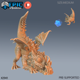 2941-Baby-Dragon-Exploration-Medium.png Baby Dragon Set ‧ DnD Miniature ‧ Tabletop Miniatures ‧ Gaming Monster ‧ 3D Model ‧ RPG ‧ DnDminis ‧ STL FILE