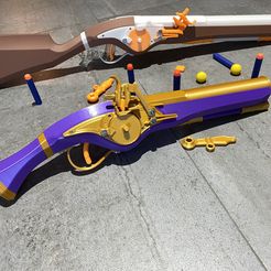 Awesome Steampunk Nerf Sniper Rifle