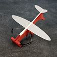 1000025076.jpg Small Indoor Glider V-Tail Airplane
