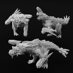Brachydoss.png STL-Datei Brachydios Monster Hunter Brute Wyvern Boss・Design zum Herunterladen und 3D-Drucken