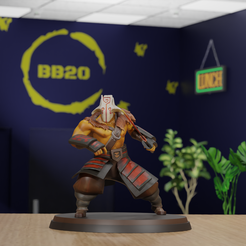 4.png STL file JUGGERNAUT DOTA 2 3D STL・3D print model to download