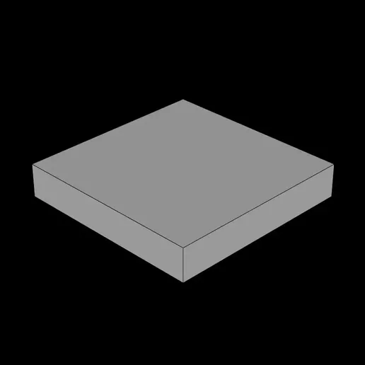 Lego Compatible (3068b.dat) Tile 2 x 2 with Groove | 3D Printable STL 3D model preview