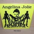 tomb-rider-angelina-jolie-pelicula-juego-animacion-cartel-coleccion.jpg Tomb Rider, Angelina Jolie, movie, film, game, animation, poster, sign, signboard, logo, 3d printing