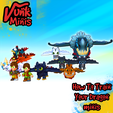 httyd3.png How To Train Your Dragon Mini Pack MultiColor Flexis