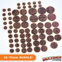 MIniature-Bases.jpg Mining Rig Bases 25-70mm BUNDLE