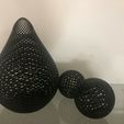 Vase-and-Spheres-1.jpg Waterdrop Perforated Vase - Part of the Perforated Décor Collection