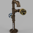 desk lamp v6 1.png Lampe de bureau Steampunk