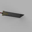 bustersword2.png Final Fantasy 7 Buster Sword By Stay Brolic Designs