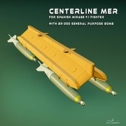 Preview1.jpg Fichier STL Mirage espagnol F.1 Centerline MER・Design pour imprimante 3D à télécharger