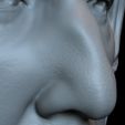09.jpg Severus Snape (Alan Rickman) 3d Printable Model, Bust, Portrait, Sculpture, 153mm tall, downloadable STL file