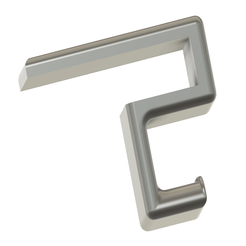 Shelf_Headphone_Stand.png Free 3D file 31mm Shelf Headphone Stand・Template to download and 3D print