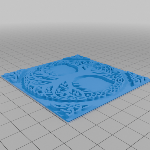 Plate_Tree.png Concentric Combination Puzzle Box - Viking Style