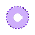 CD65İ25WSGK1_G.stl Worm Gear - Center D. 65 mm - Ratio 25 & 30 - Worm with Shaft