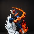 Todoroki  (MyHeroAcademia) – STL for 3D Printing
