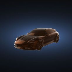 porsche-2.jpg Fichier STL Porsche Taycan turbo S cross turismo 2022・Plan imprimable en 3D à télécharger, vadim00193