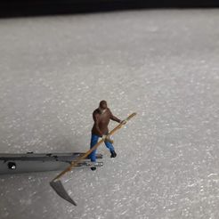 20191125_194019.jpg Archivo STL El personaje HO SERIE el jardinero y su guadaña・Objeto imprimible en 3D para descargar