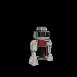 2023-09-02-150128.png Fichier 3D Star Wars Cantina Adventure Set Astromech Droid figurine 3.75" et 6・Objet imprimable en 3D à télécharger