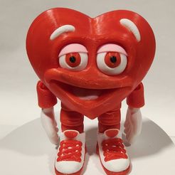 Flexi Print-in-Place Herbert the Heart
