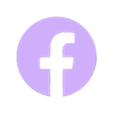 FB_Desktop_F.stl Facebook Jail Badge, Ornament, Coaster