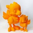 IMG_20170722_101243.jpg Free STL file Chibi Chocobo・Object to download and to 3D print