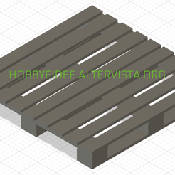 Vista1.png STL-Datei Palette 120cm Maßstab 1:35・Modell zum Herunterladen und 3D-Drucken