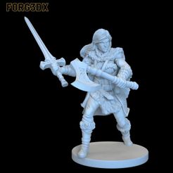 Femalebarbarian best 3D printing models・1 designs to download・Cults