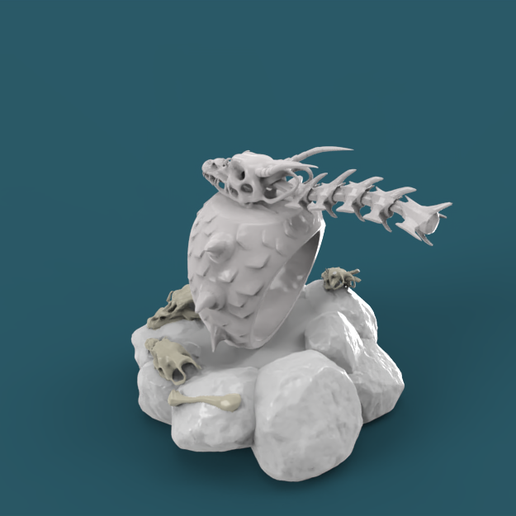dragon ring 3D model