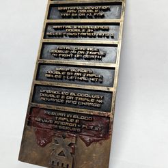 PXL_20230924_192648031.jpg Archivo STL Tableta de la Bendición del Dios de la Sangre de los Devoradores de Mundos・Modelo de impresora 3D para descargar